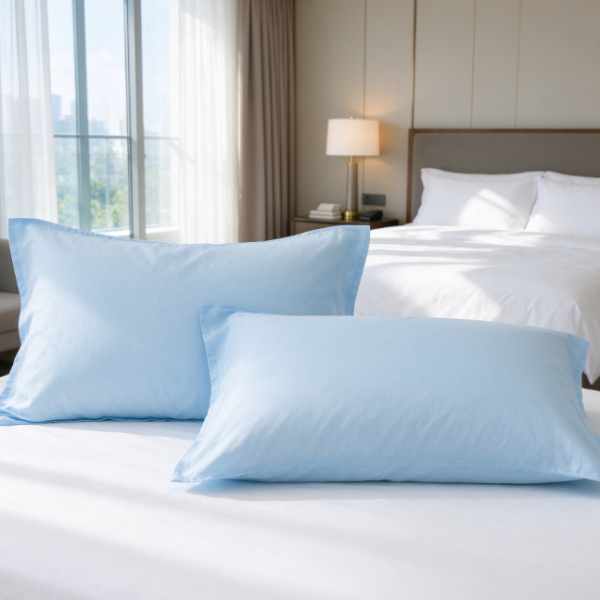 Light Blue Pillowcase